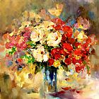 Anna Razumovskaya Canvas Paintings - Bright Moments 3